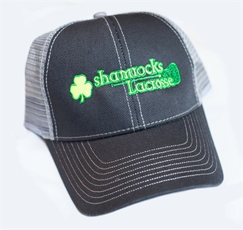 Shamrocks Hat - Trucker - Order due by Tuesday, October 10, 2017